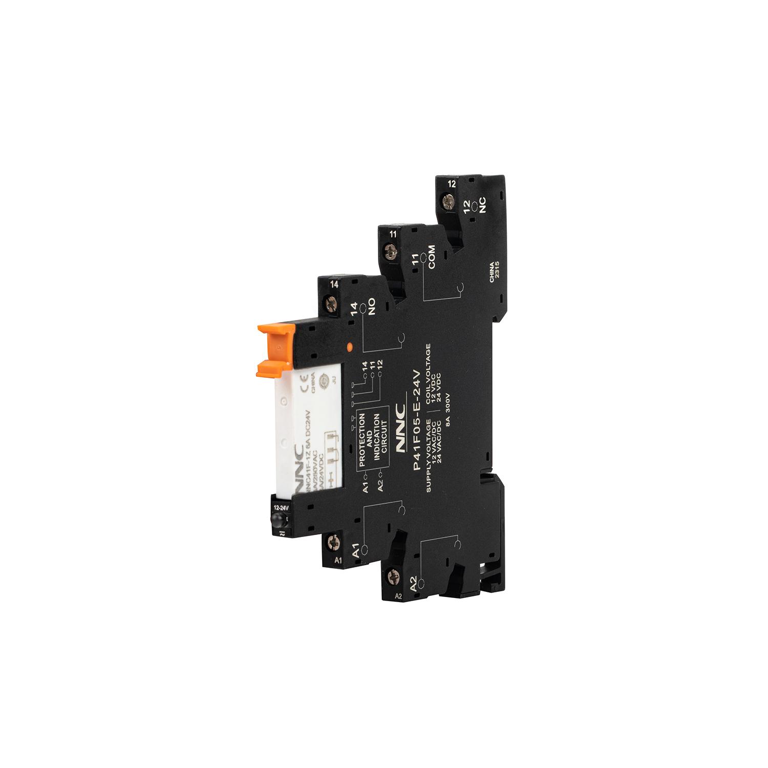 Compact 6.2mm الكهرومغناطيسي التتابع 1CO التلامس NNC41