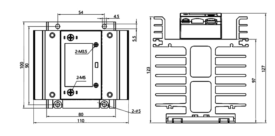 عالي الأداء SSR Zero-Crossing لحجم DC IUTPUT