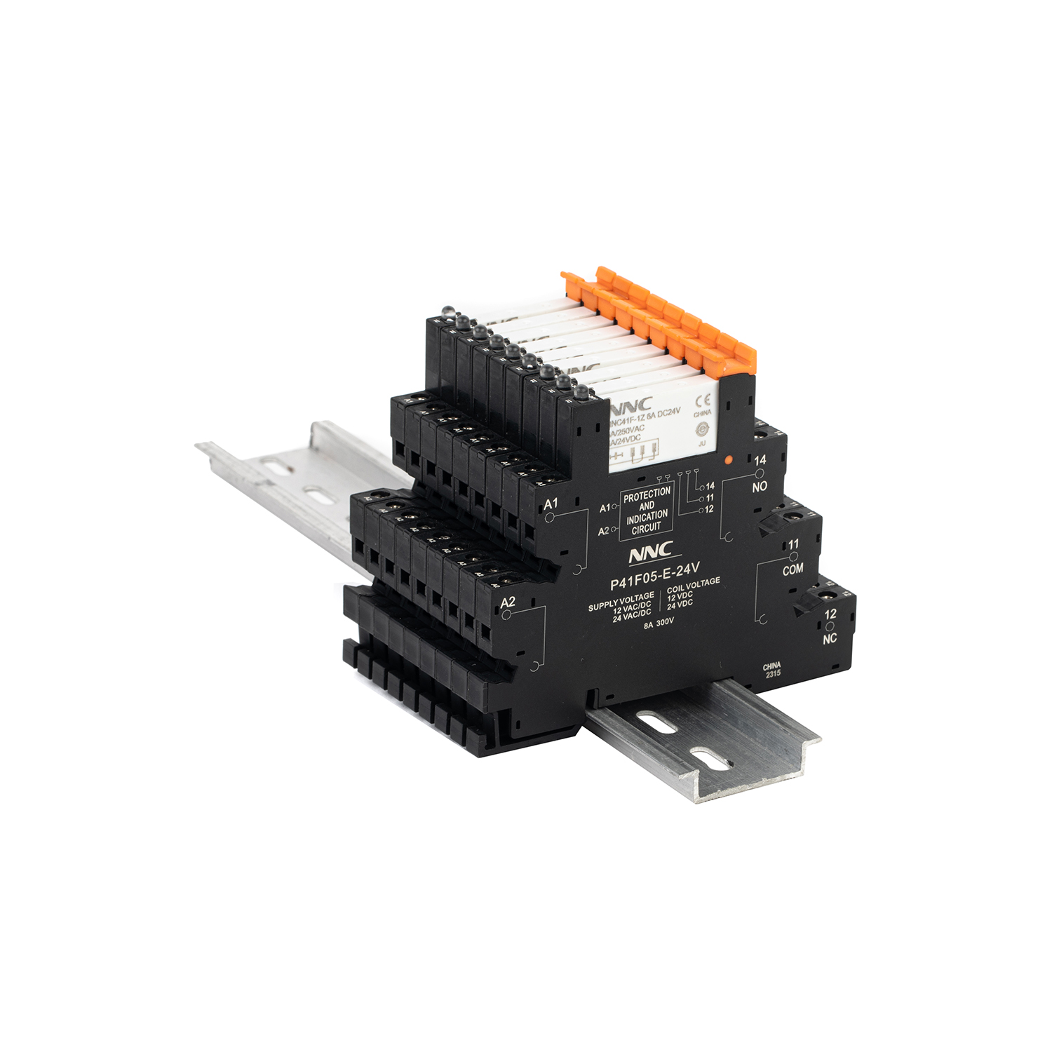 Compact 6.2mm الكهرومغناطيسي التتابع 1CO التلامس NNC41
