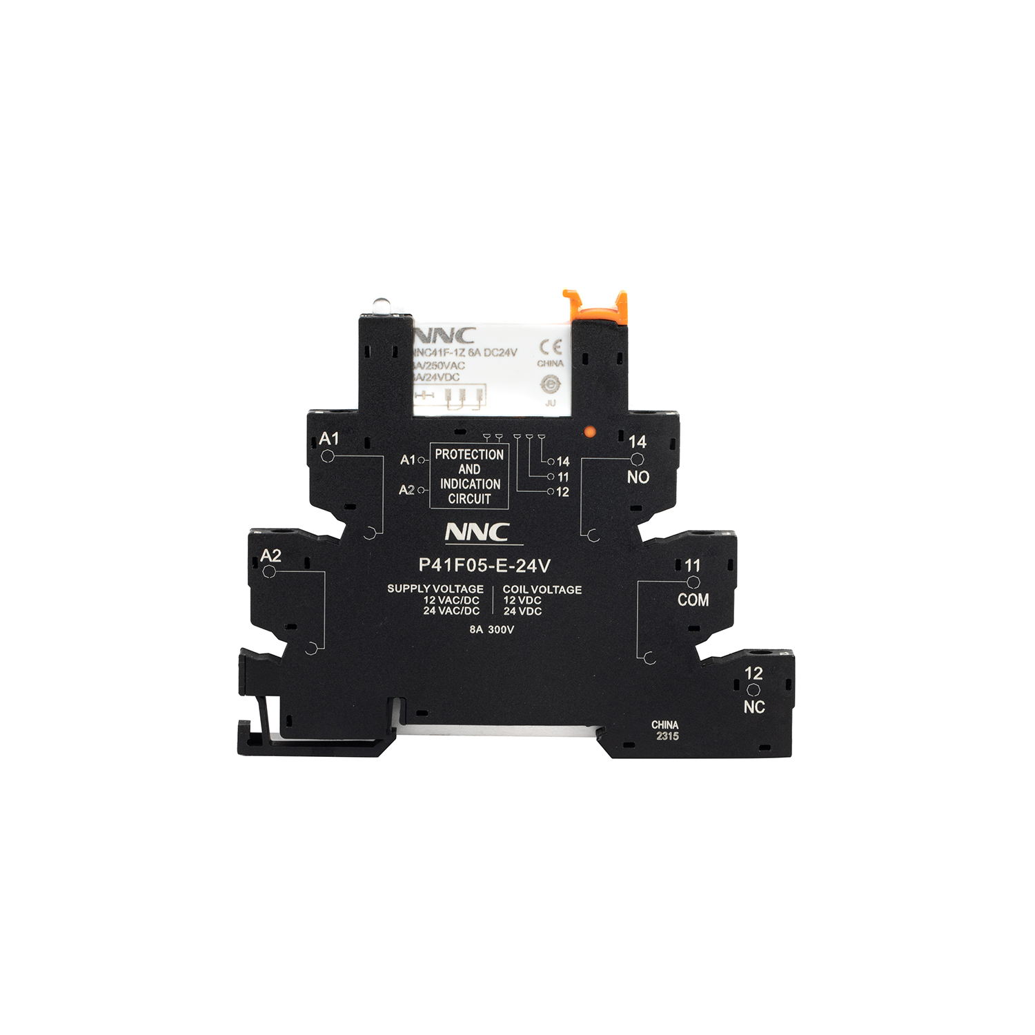 Compact 6.2mm الكهرومغناطيسي التتابع 1CO التلامس NNC41