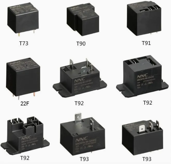 كهرومغناطيسي عالية الموثوقية PCB Relay NNC66F (22F) مع 4 أو 5 دبابيس