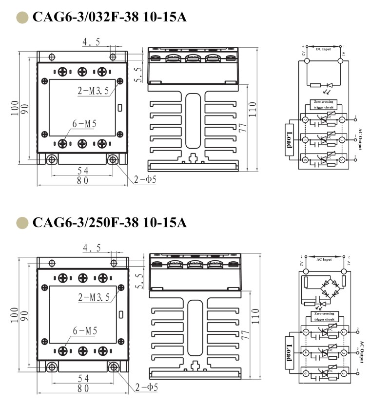CAG6-3 10-15A تتابع الحالة الصلبة